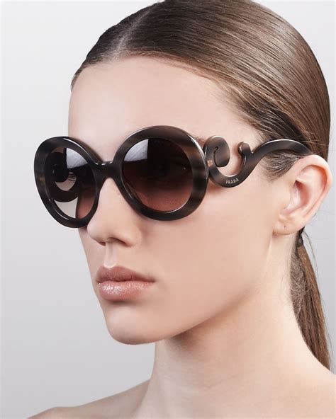 prada purple baroque sunglasses|prada baroque sunglasses knockoff.